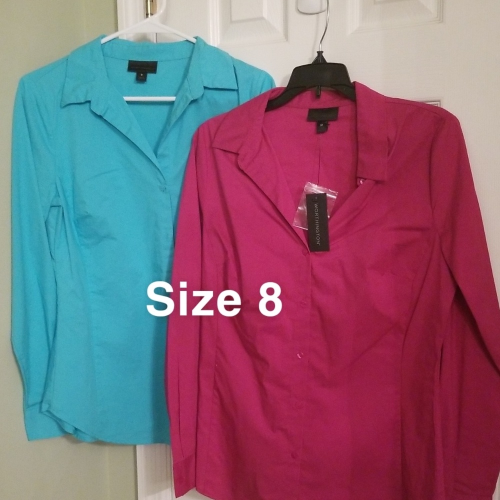2 Button Up Tops